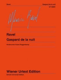 Ravel: Gaspard de la nuit for Piano published by Wiener Urtext